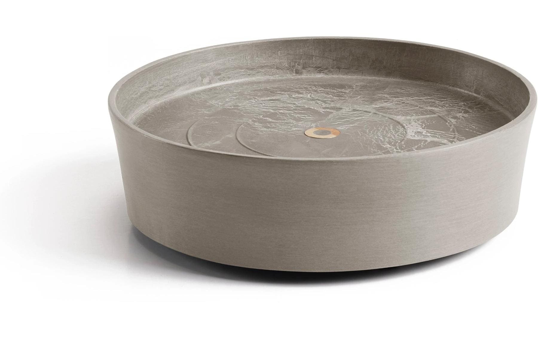 Ecopots Untersetzer – mit Rollen – Kunststoff, beige