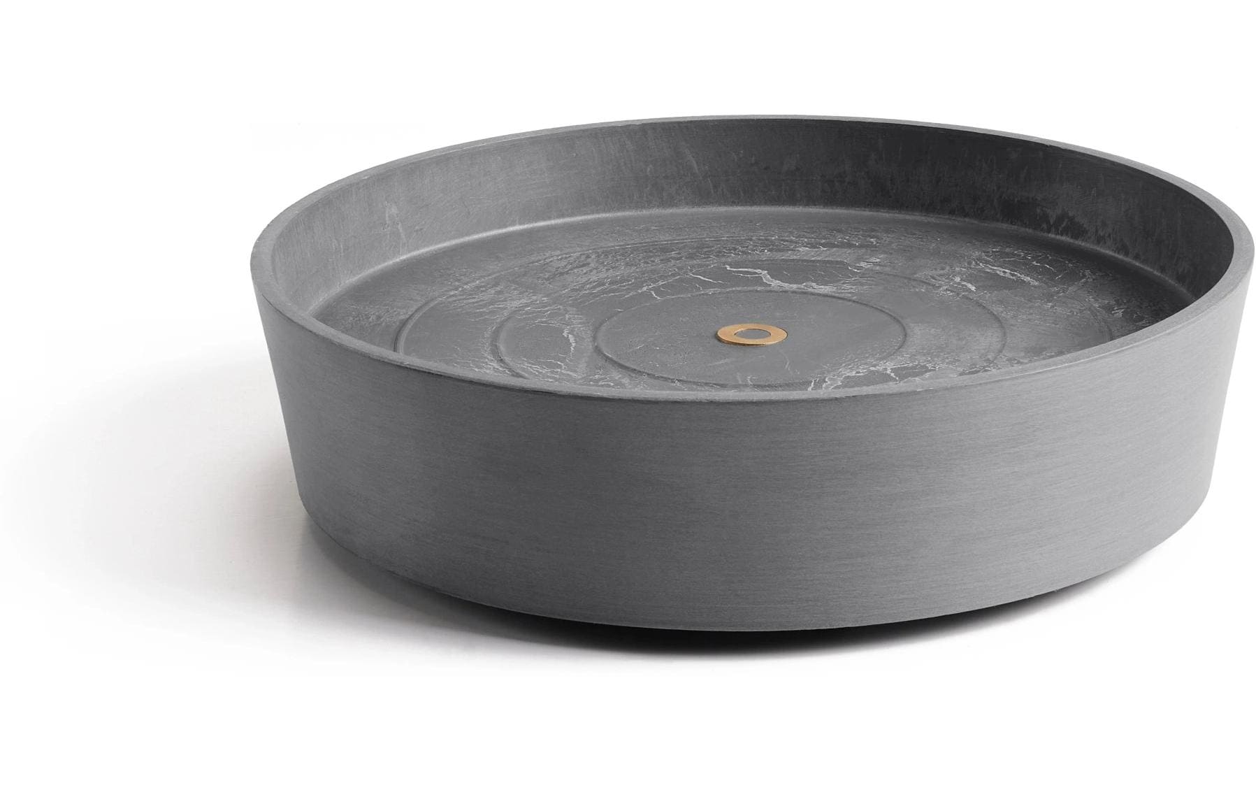 Ecopots Pflanzentopf-Untersetzer – mit Rollen – Kunststoff, Grau