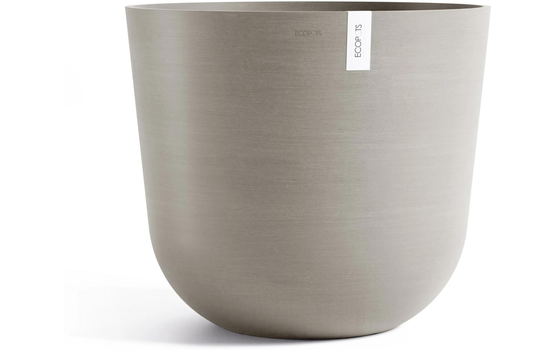 Ecopots Blumentopf – 139'500 ml – Kunststoff, taupe