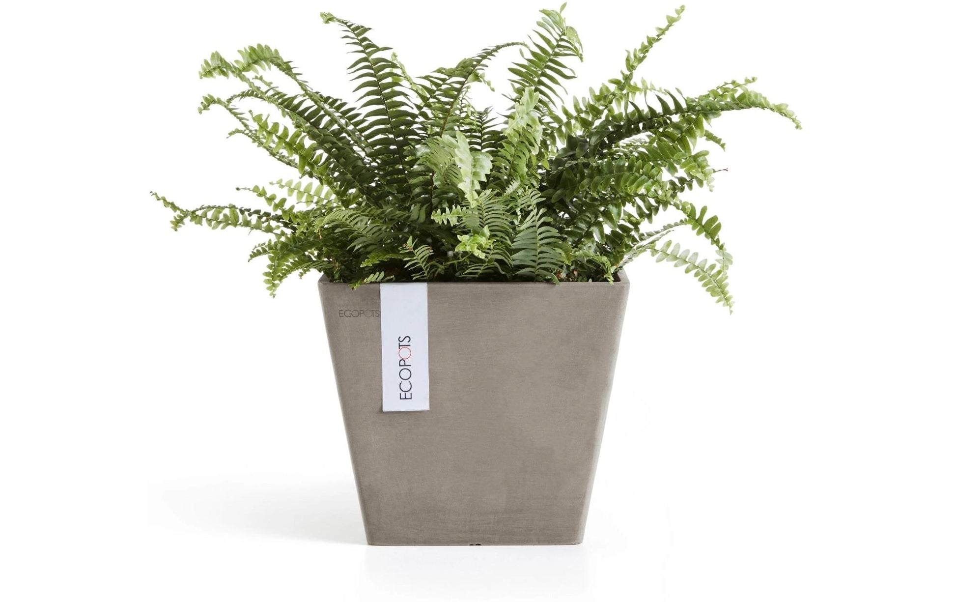 Ecopots Rotterdam Blumentopf – 5200 ml – Kunststoff, taupe