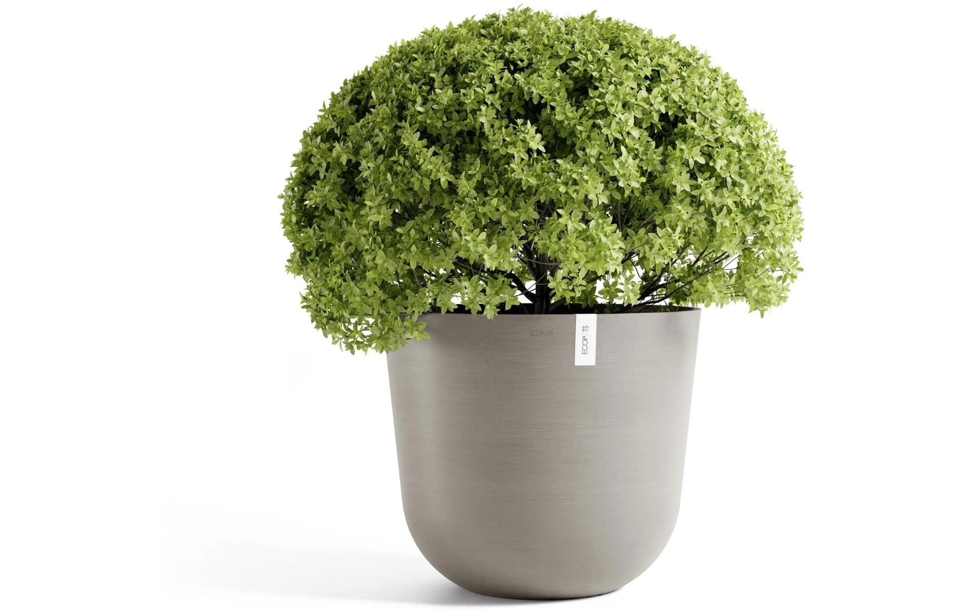 Ecopots Blumentopf – 139'500 ml – Kunststoff, taupe