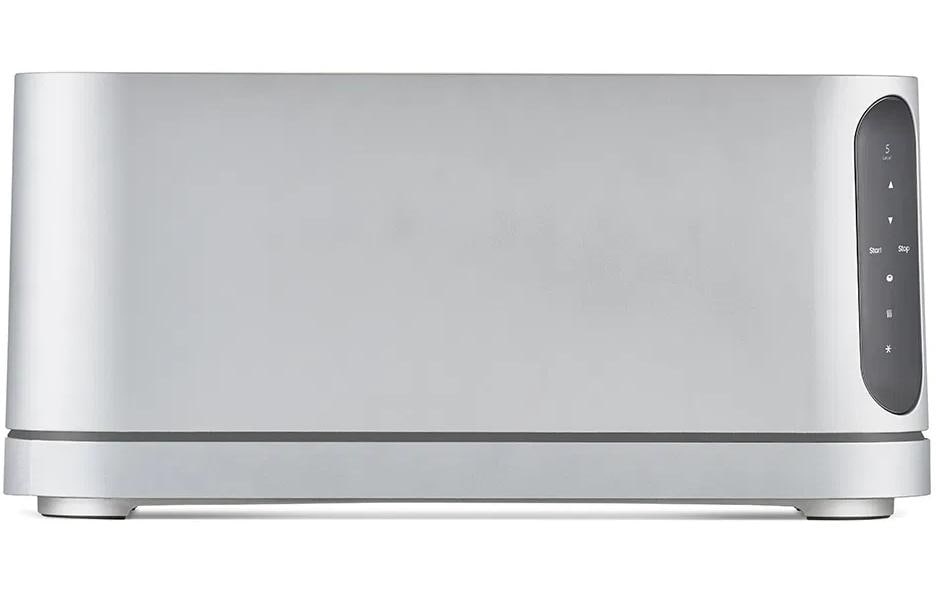 Jacob Jensen Toaster Langschlitz – Langschlitz, 1 Scheibe, 41 × 11 × 19,5 cm – Silber