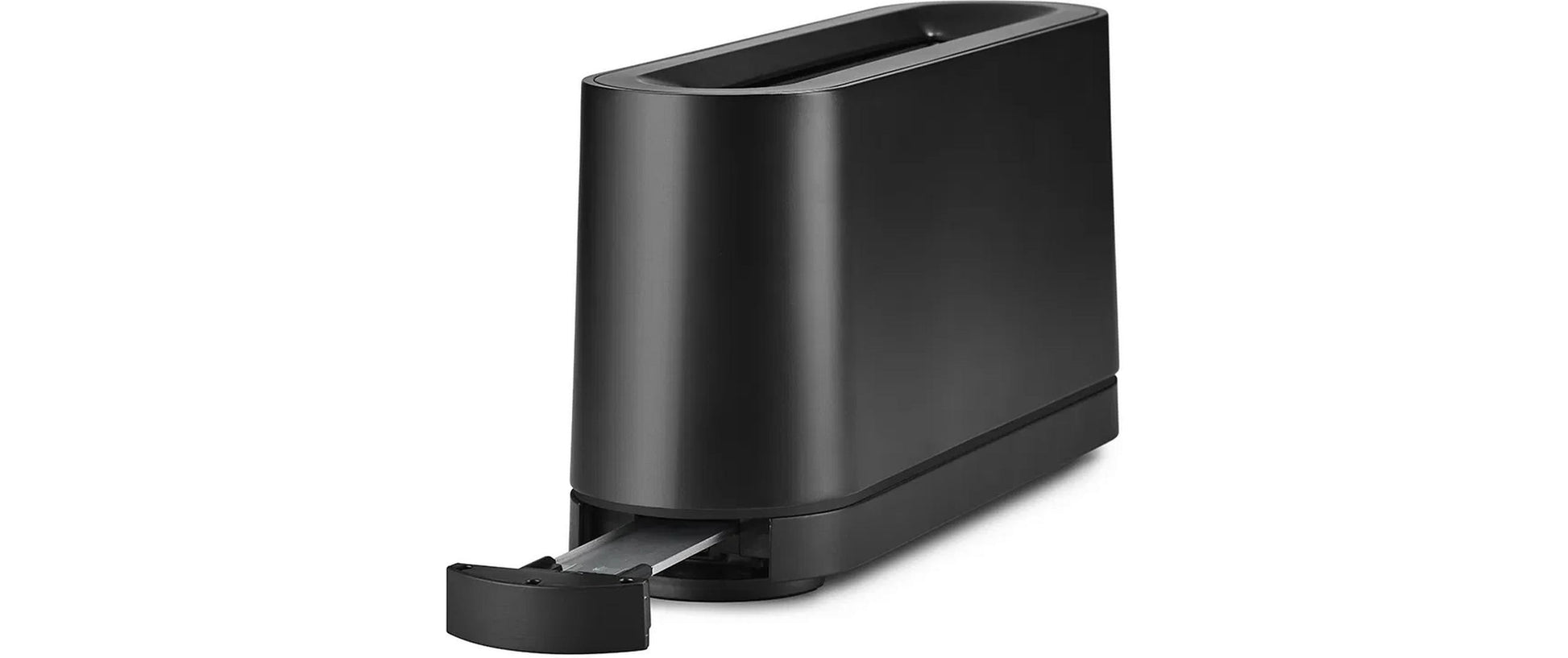 Jacob Jensen Toaster Langschlitz – 41 × 11 × 19,5 cm – Schwarz/Edelstahl