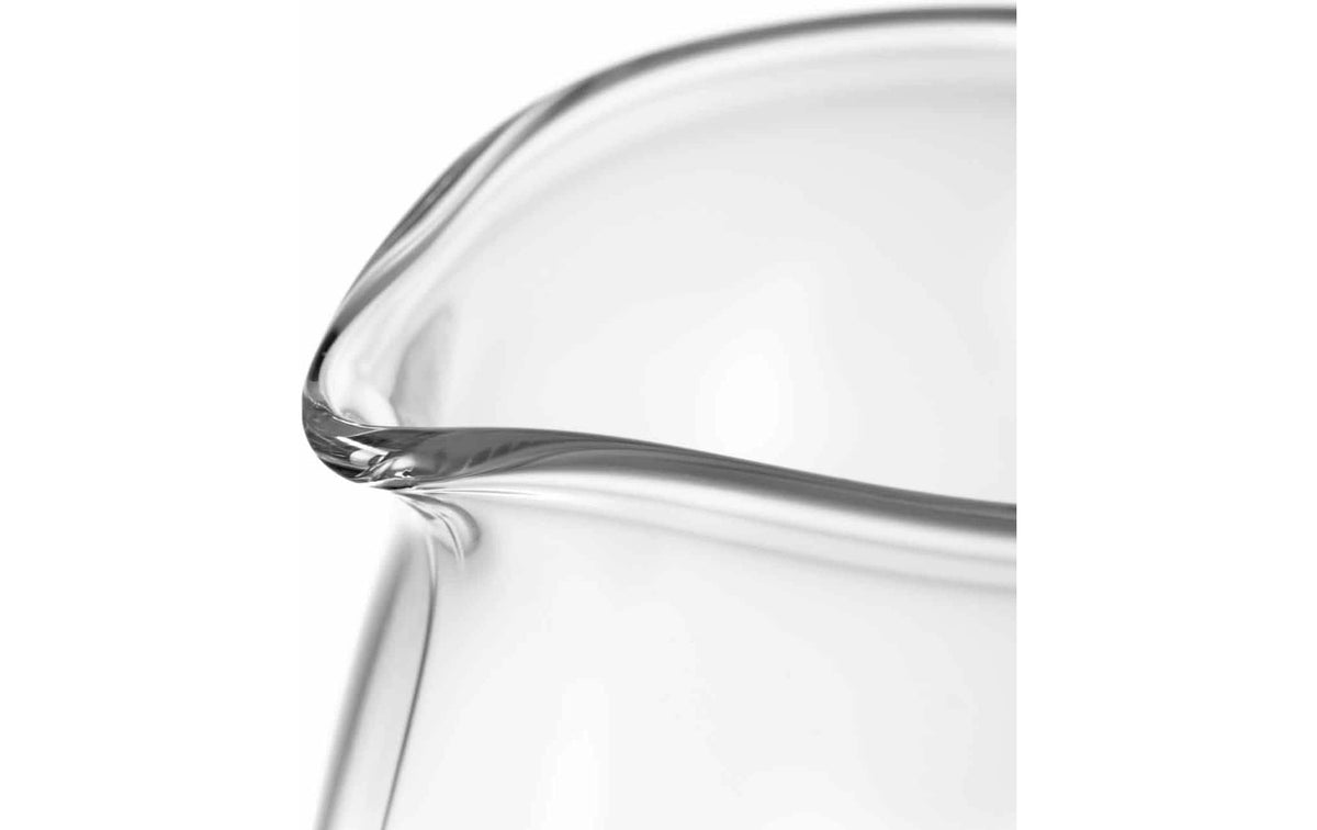 LEONARDO Krug Swing – 1,2 l, 13,5 × 22,0 cm, Kalk-Natron-Glas, Transparent, Nicht spülmaschinenfest
