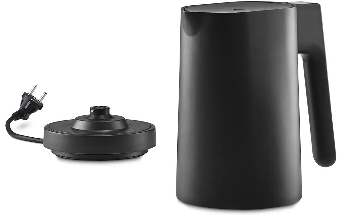 JACOB JENSEN Wasserkocher – 1,2 l, Aluminium, 2200 W, Schwarz