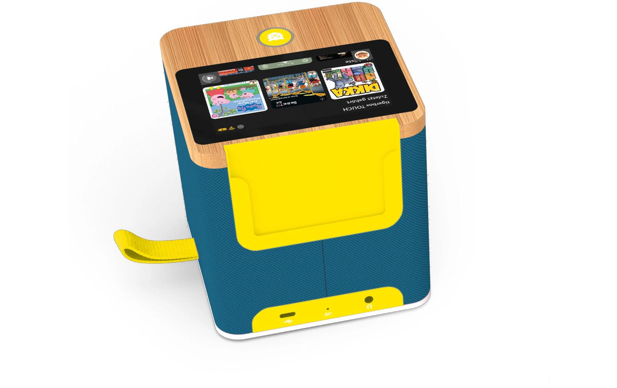 Tigermedia tigerbox TOUCH PLUS Royal Sun – Abspielgerät, Schweizerdeutsch – Grünblau