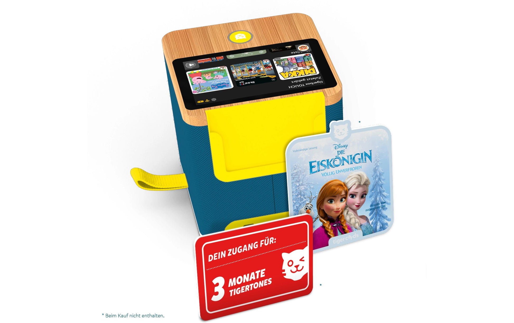 Tigermedia tigerbox TOUCH PLUS Royal Sun – Abspielgerät, Schweizerdeutsch – Grünblau
