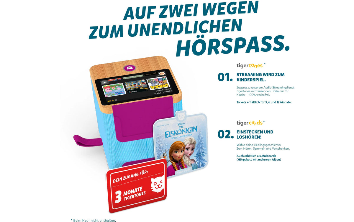 Tigermedia TOUCH PLUS – Abspielgerät – Hellblau