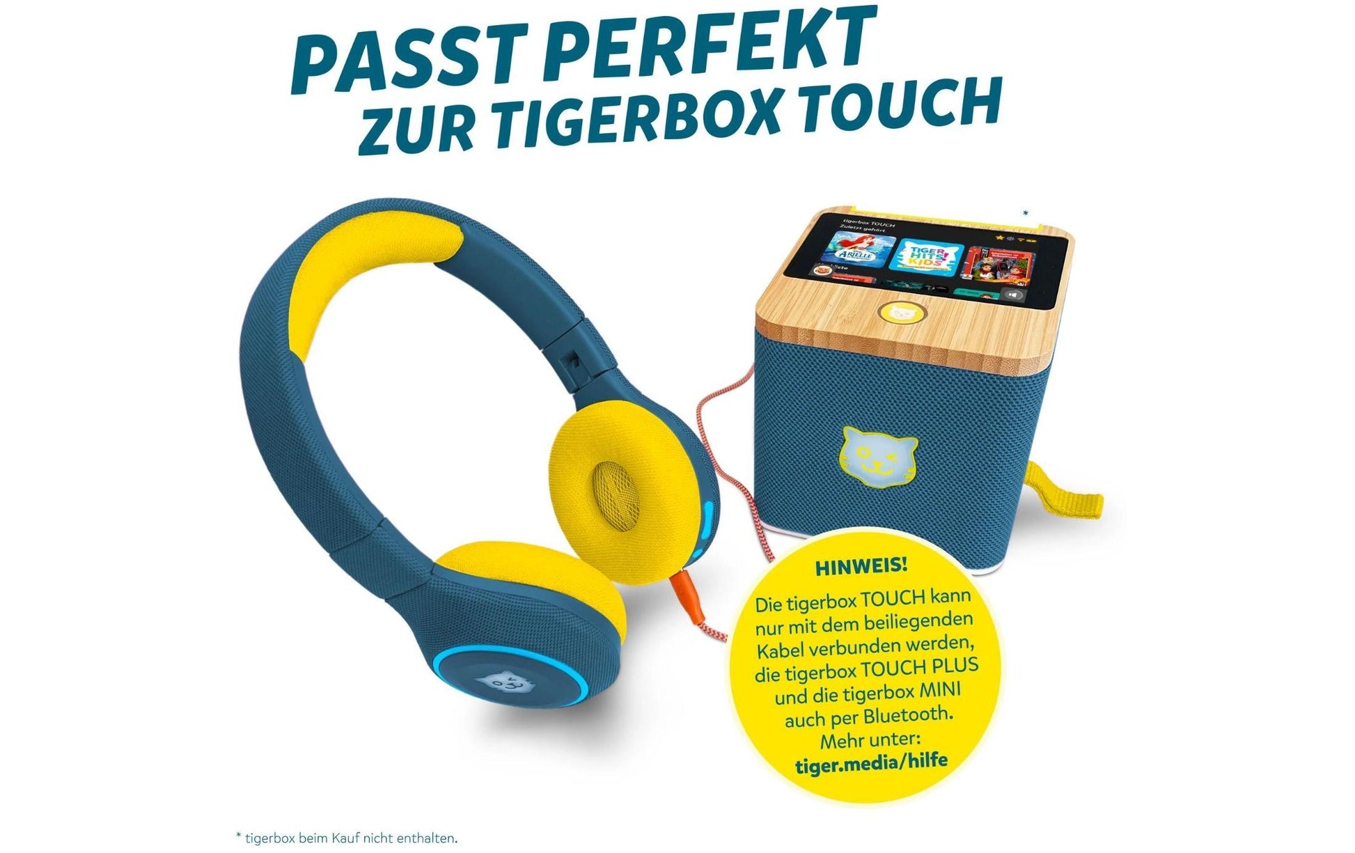 Tigermedia Royal Sun Kinderkopfhörer – Blau