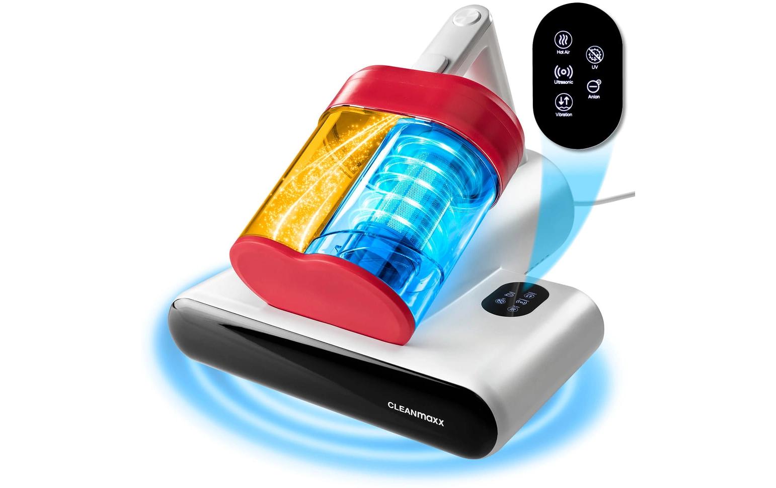 Cleanmaxx Milbensauger – 400 W, 0,5/0,5 l