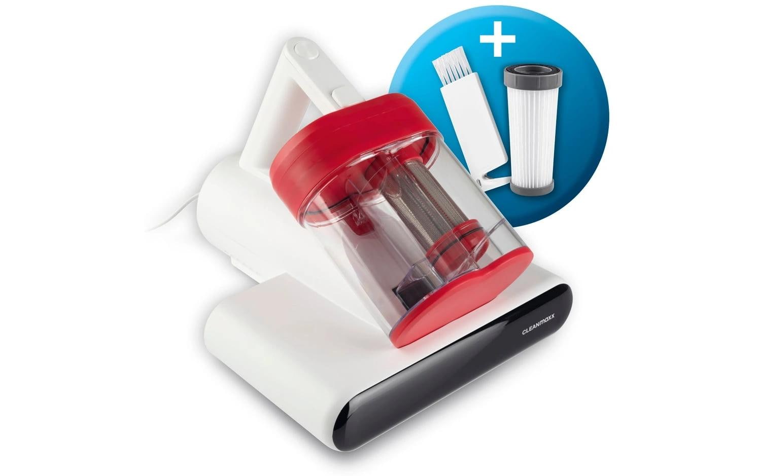 Cleanmaxx Milbensauger – 400 W, 0,5/0,5 l