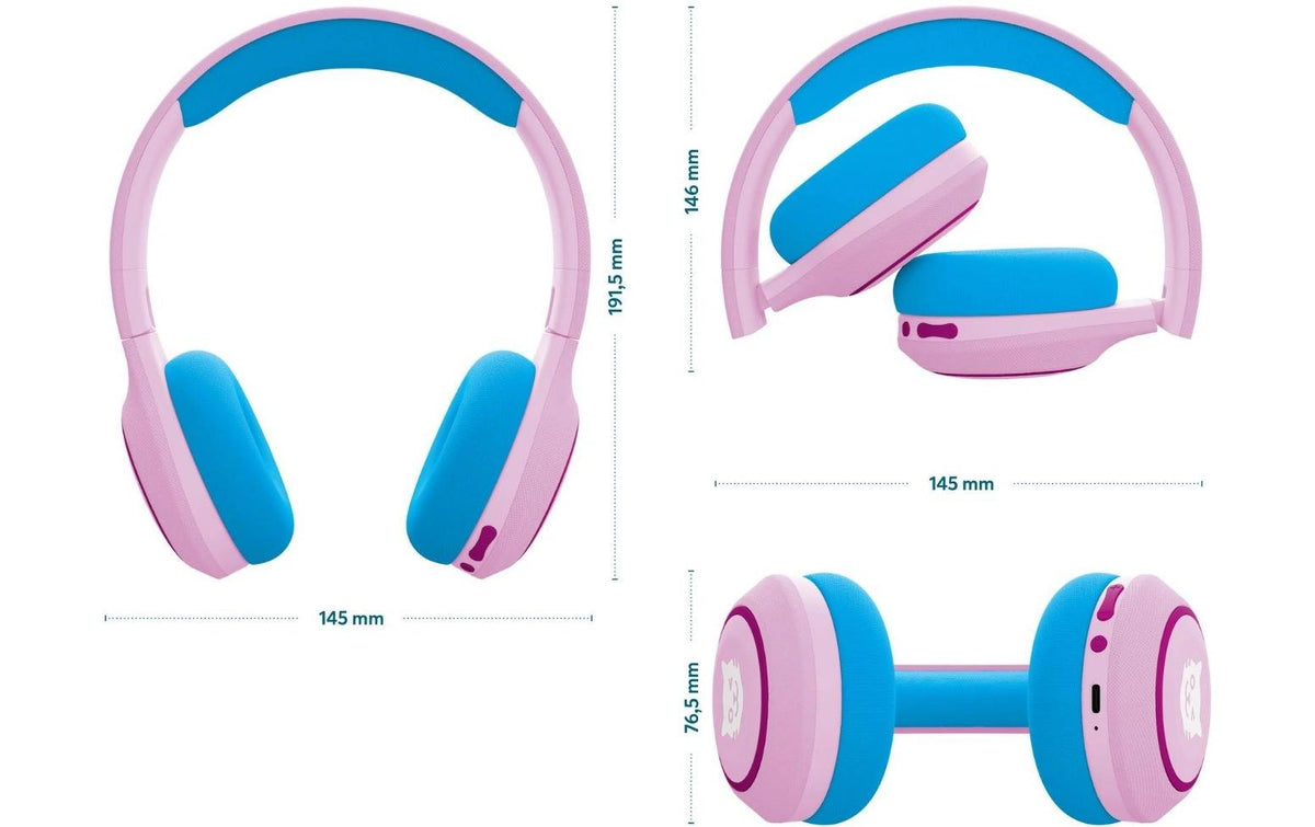 Tigermedia Fresh Candy Kinderkopfhörer – Rosa