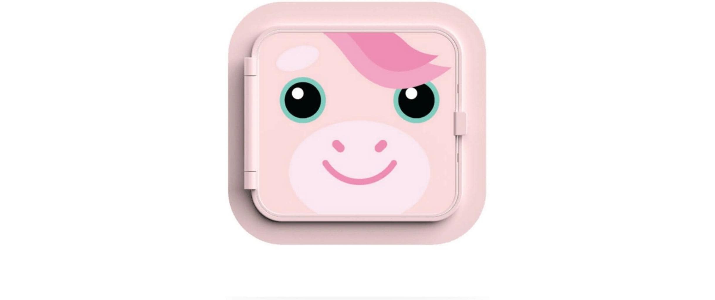 Tigermedia Displaycover Elphi Einhorn – Schutzhülle – für tigerbox MINI – Rosa