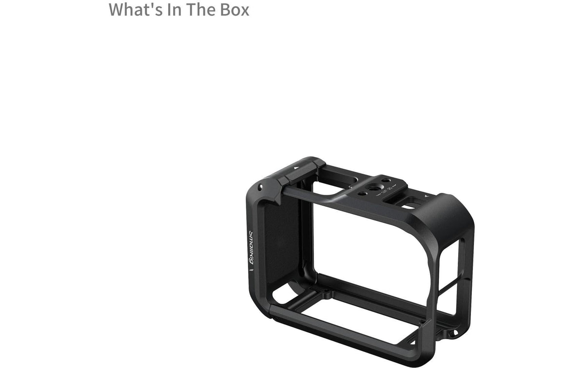 SmallRig 5888 Hard-Case – Metall – für DJI Osmo Action 6 – Schwarz