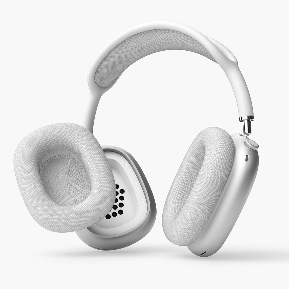 Vonmählen Ohrpolster (Stoff/Schaum), Hellgrau, für AirPods Max