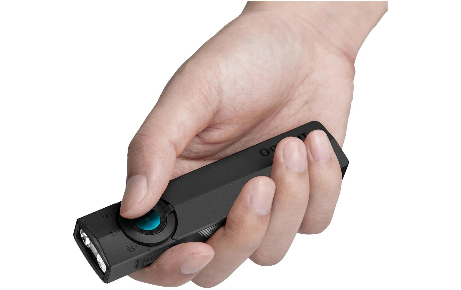 Olight Taschenlampe ArkPro Class 1 – 1500 lm, 200 m, IPX7, Akku 2000 mAh – Schwarz