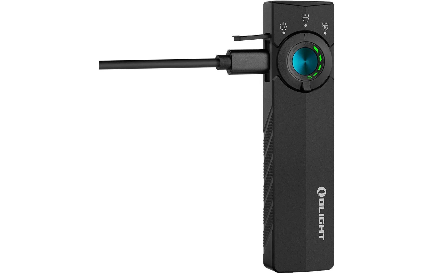 Olight Taschenlampe ArkPro Lite1 – 1200 lm, 94 m, IPX7, Akku 1350 mAh, 6 Stufen – Schwarz