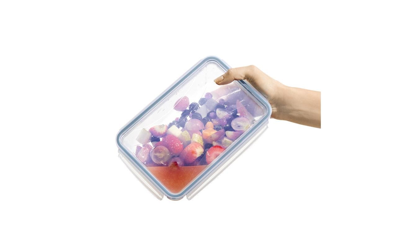 Rotho Vorratsdose 4,5 l, 5 × 25 × 7 cm, Polypropylen (PP), Transparent, 3-teilig