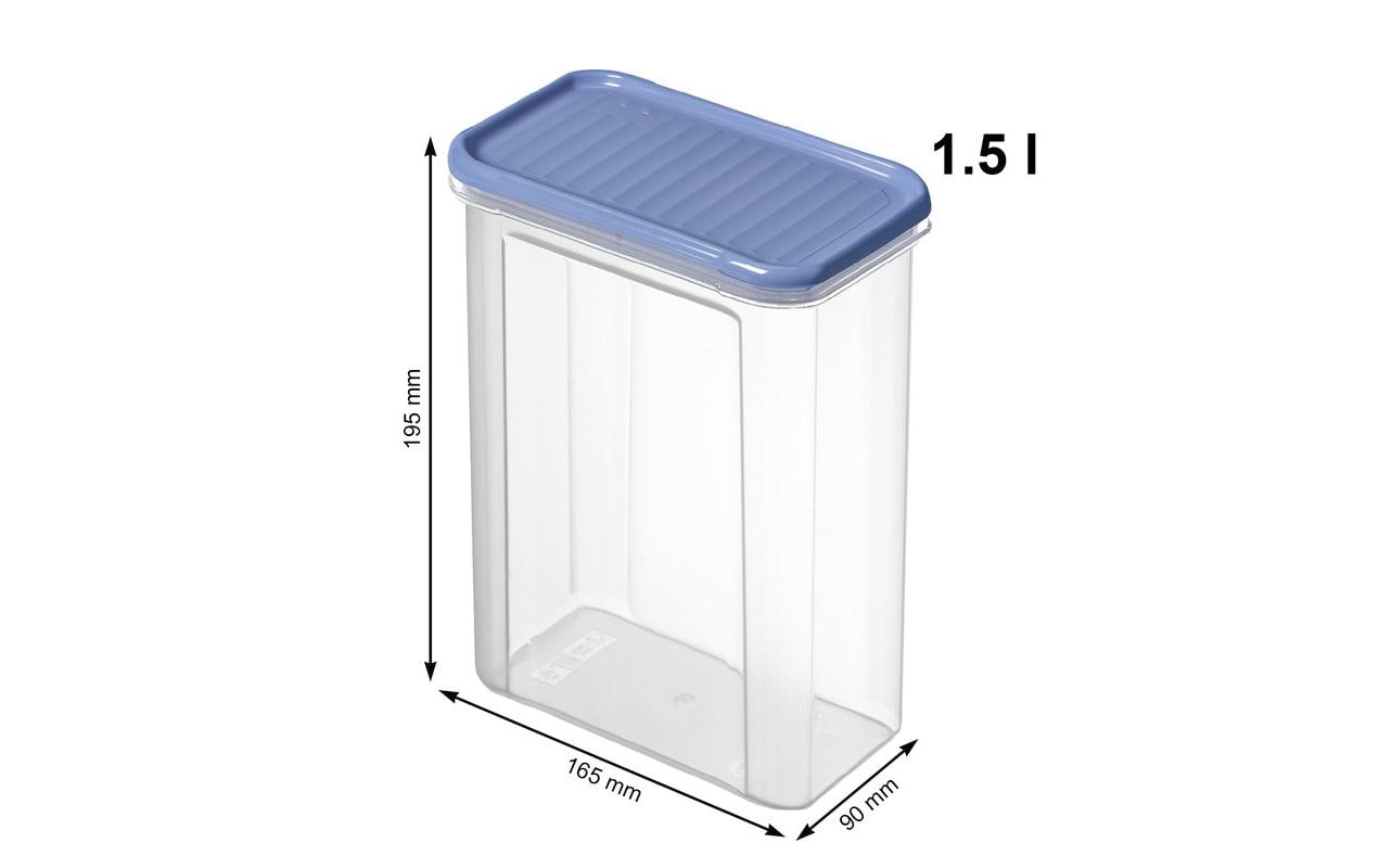 Rotho Vorratsdose 16 l, Polypropylen (PP), Transparent, BPA-frei