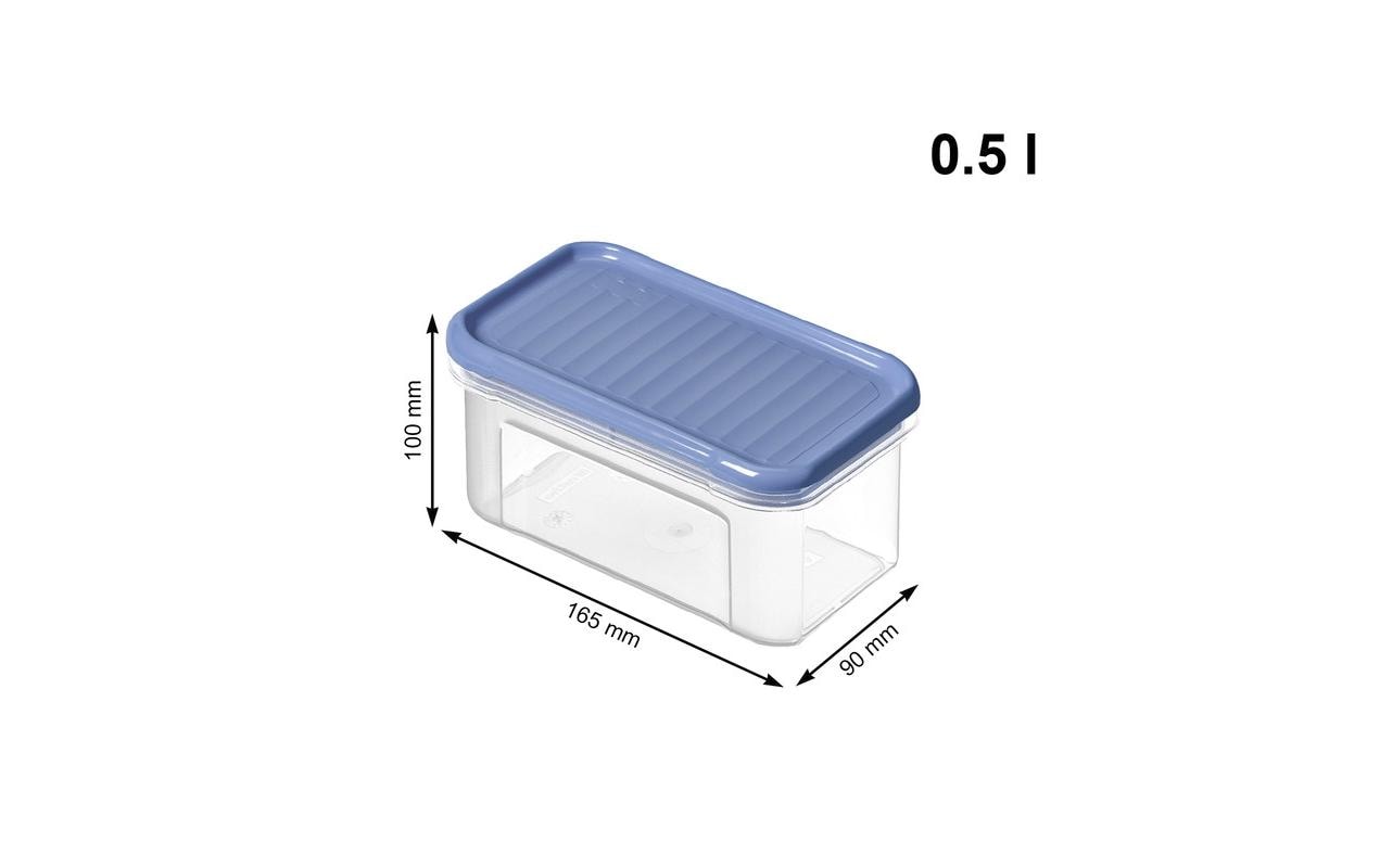 Rotho Vorratsdose 16 l, Polypropylen (PP), Transparent, BPA-frei