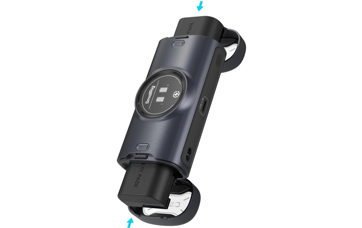 SmallRig 5695 Ladecase – für Canon EOS 5D Mark II, 5D Mark III, 5D Mark IV und andere – 2-fach, USB