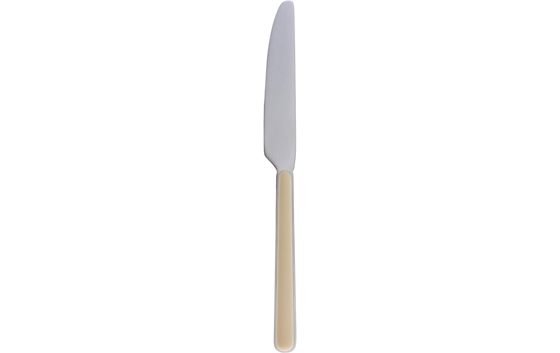 Sola Gallery Tafelmesser – Klinge 10 cm, Glatter Schliff, Edelstahl, Kunststoffgriff, Vanille