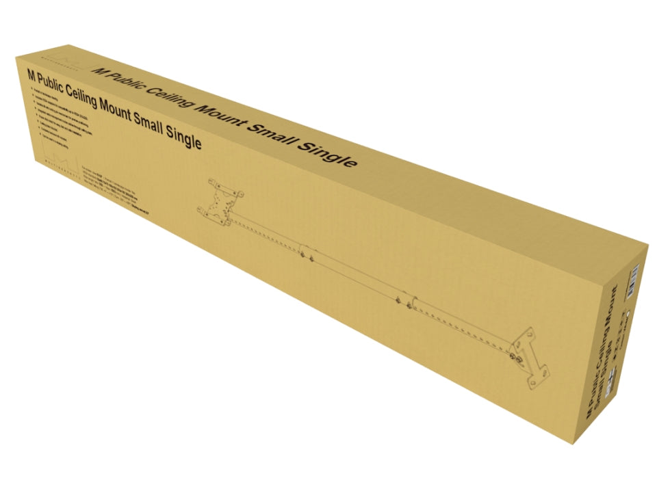 Multibrackets 5453 – Deckenhalterung, neigbar, für 10–32", VESA 50×50–200×200, bis 14 kg, höhenverstellbar