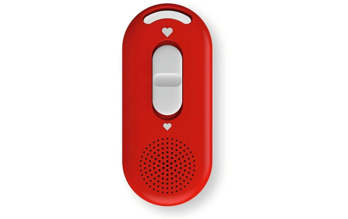 Heartbeat Revivel – Audioabspielgerät – Rot