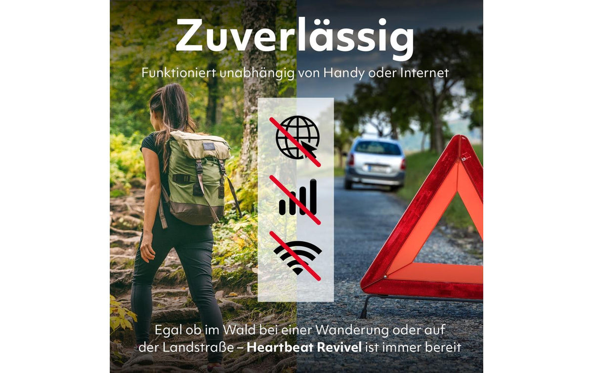 Heartbeat Revivel – Audioabspielgerät – Rot