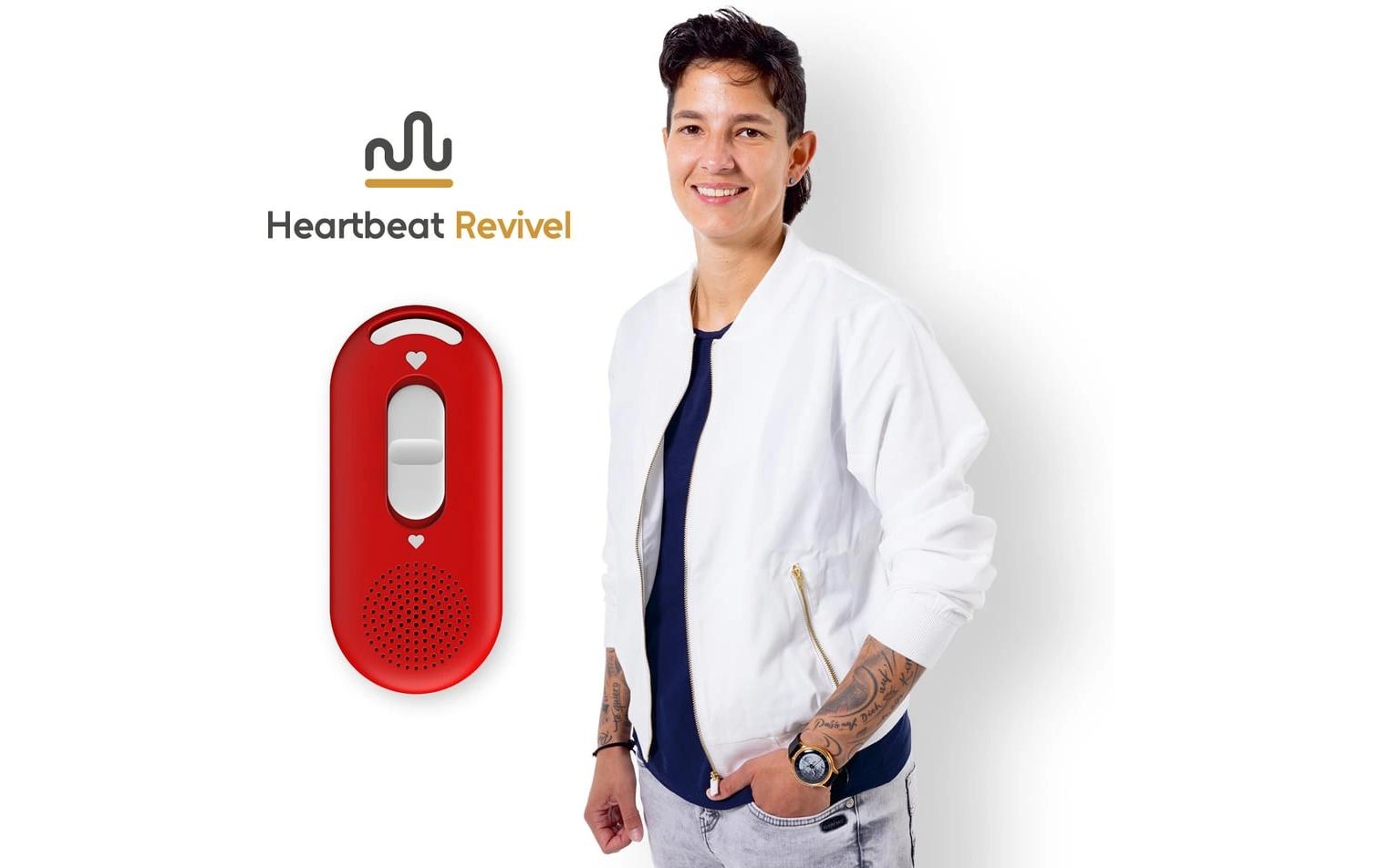 Heartbeat Revivel – Audioabspielgerät – Rot