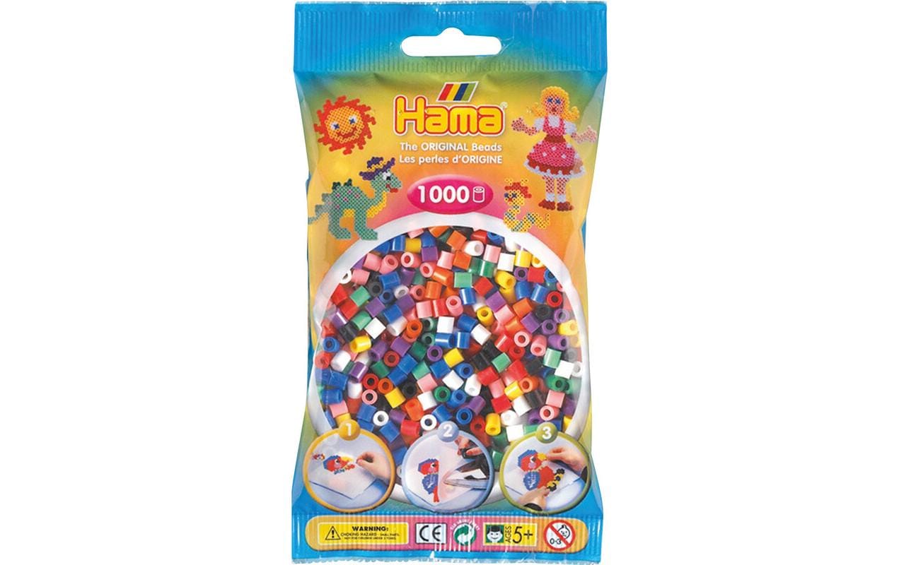 Hama Bügelperlen, Midi, Kunststoff, Mehrfarbig, 30 000 Stk.