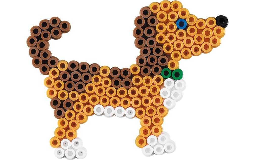Hama Midi Bügelperlen-Set – 7000 Perlen, 2 Stiftplatten – ab 5 Jahren