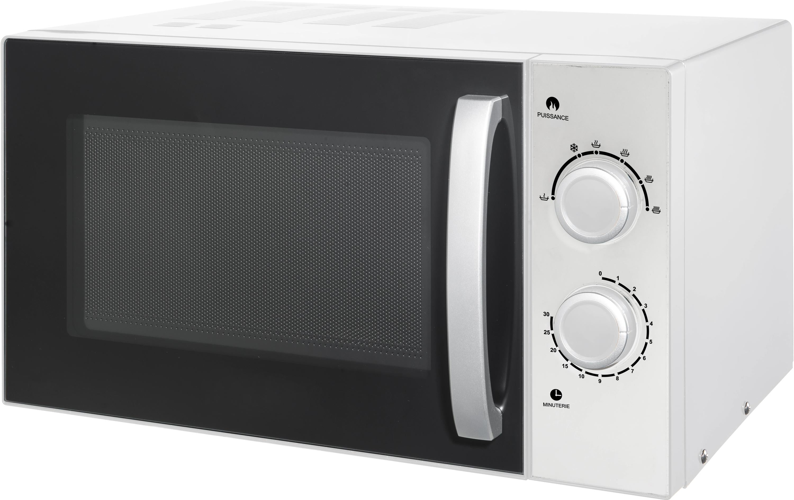Ohmex Mikrowelle OHM-MWO-2388G – 23 l, 900 W – weiss