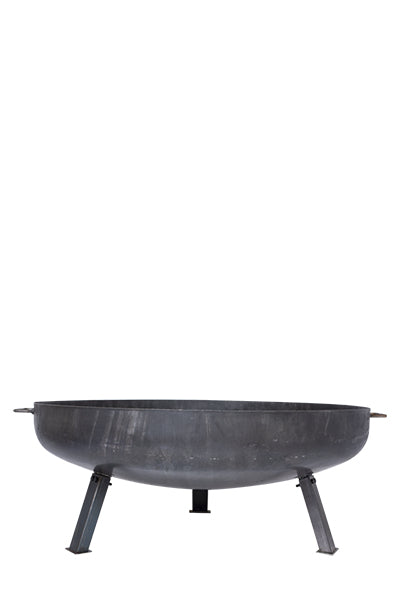 La Hacienda Feuerschale – Ø 80 × 34 cm – Stahl, schwarz