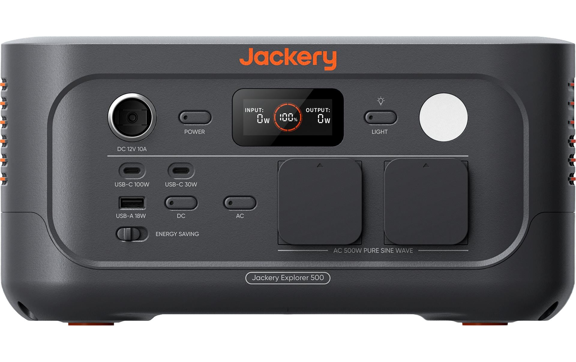 Jackery Explorer 500V2 – Powerstation, 512 Wh, LiFePO4, Solar-ladefähig