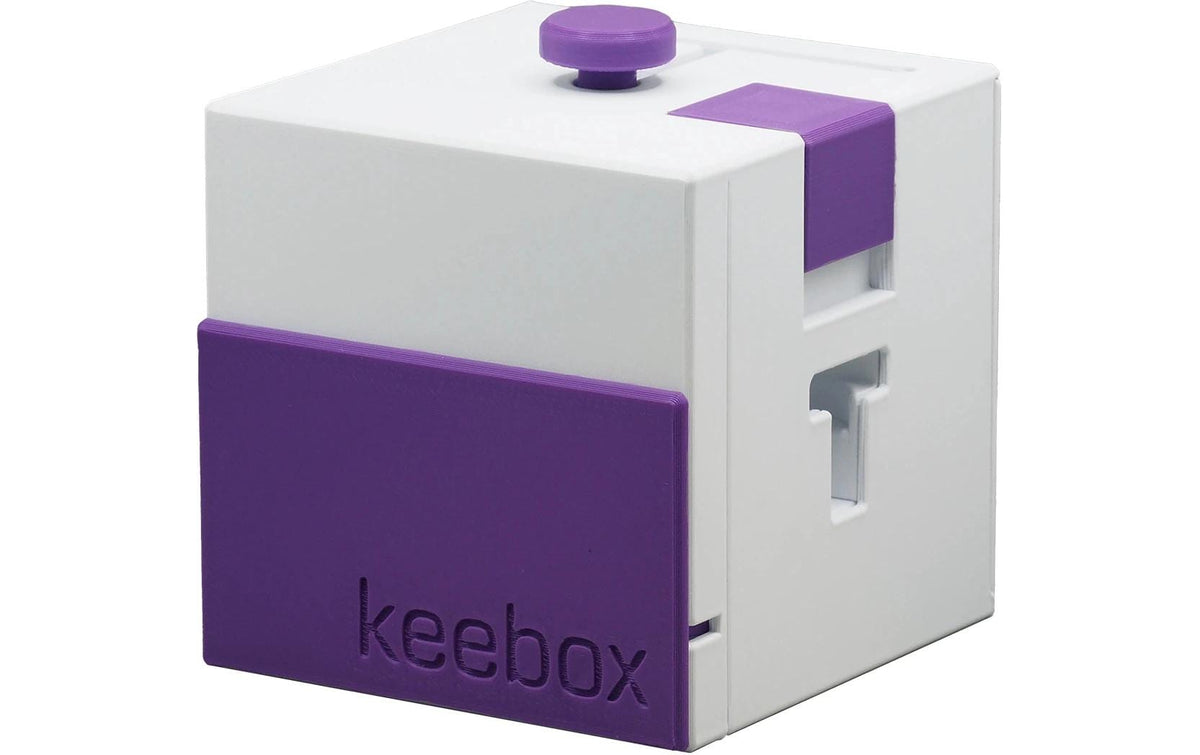 KEEBOX Rätselbox Purple – Knobelbox, 1 Spieler, ab 10 J., DE