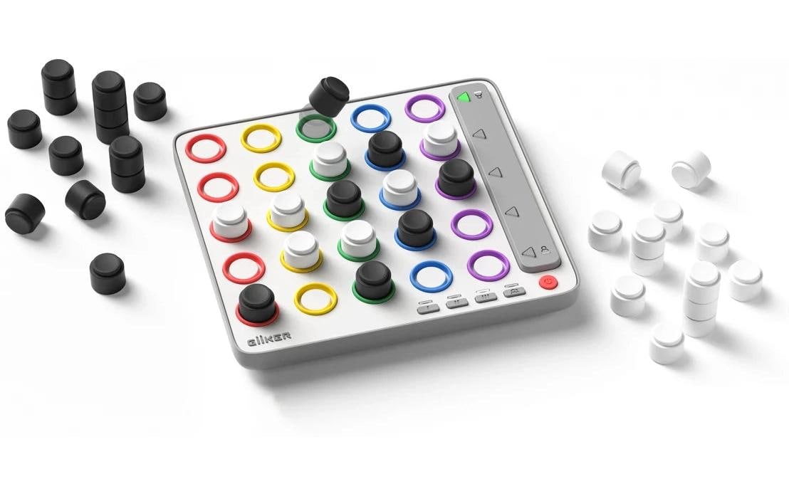Giiker Smart Four 3D – Brettspiel, 1–2 Spieler, ab 6 Jahren