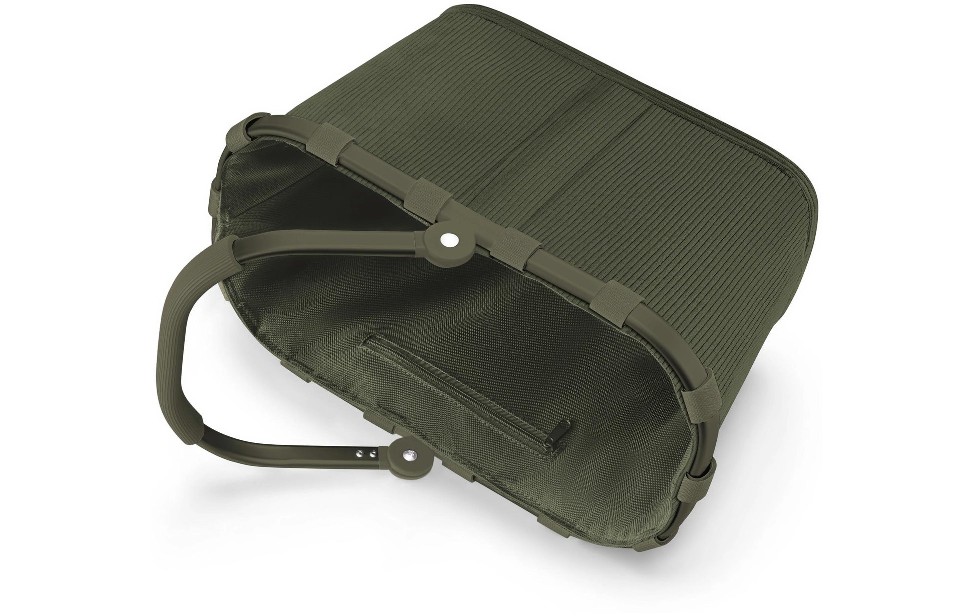 Reisenthel Stofftasche, Polyester, Motiv Dark Matcha, 335×210×195 mm
