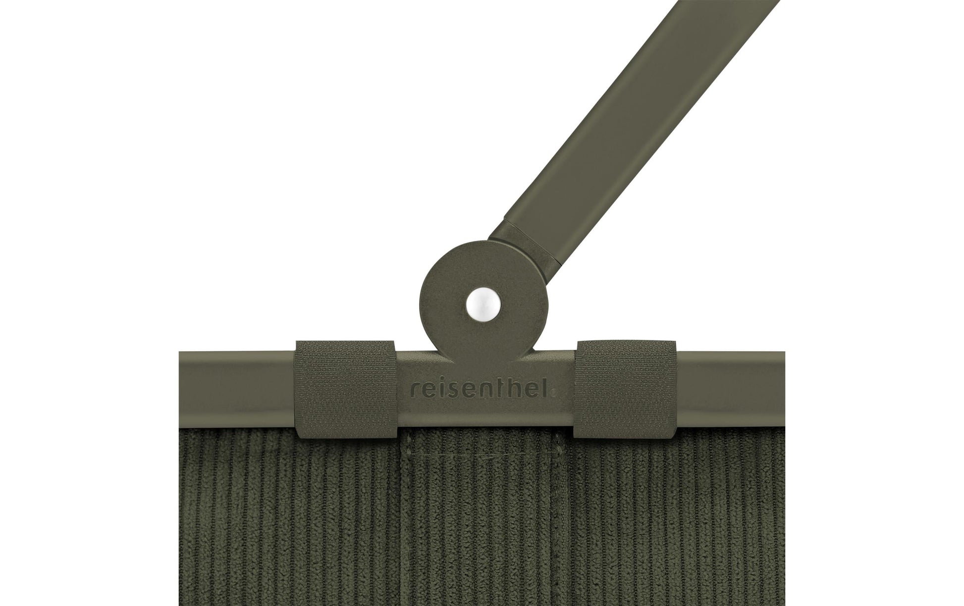 Reisenthel Stofftasche, Polyester, Motiv Dark Matcha, 335×210×195 mm