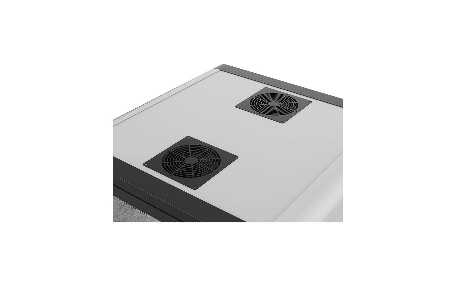 Contini Büro Meeting Box – für 1 Person, 2300 × 1050 × 1050 mm, Spanplatte, grau