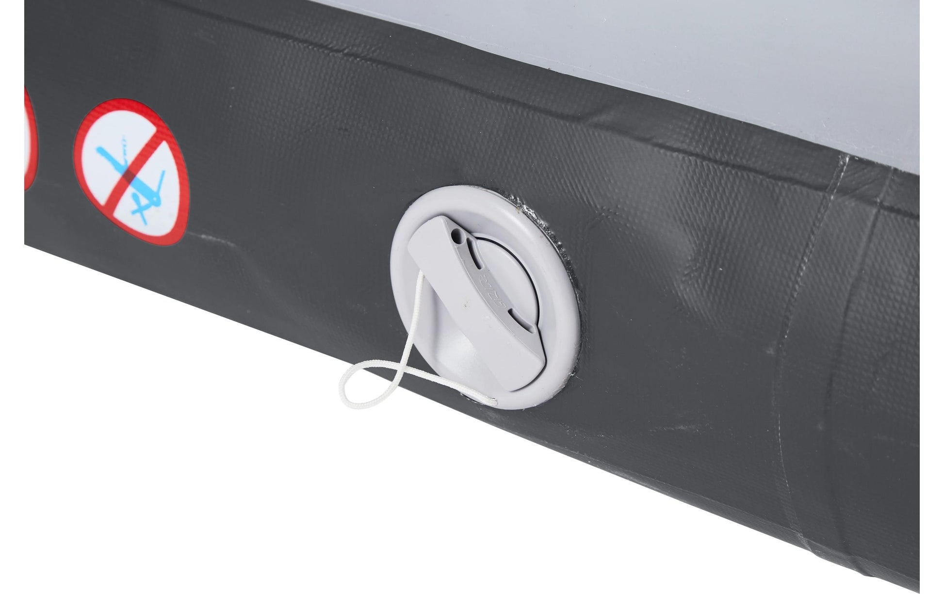 Schou Bodenmatte – 100 × 400 cm, Schwarz, Dicke 15 cm