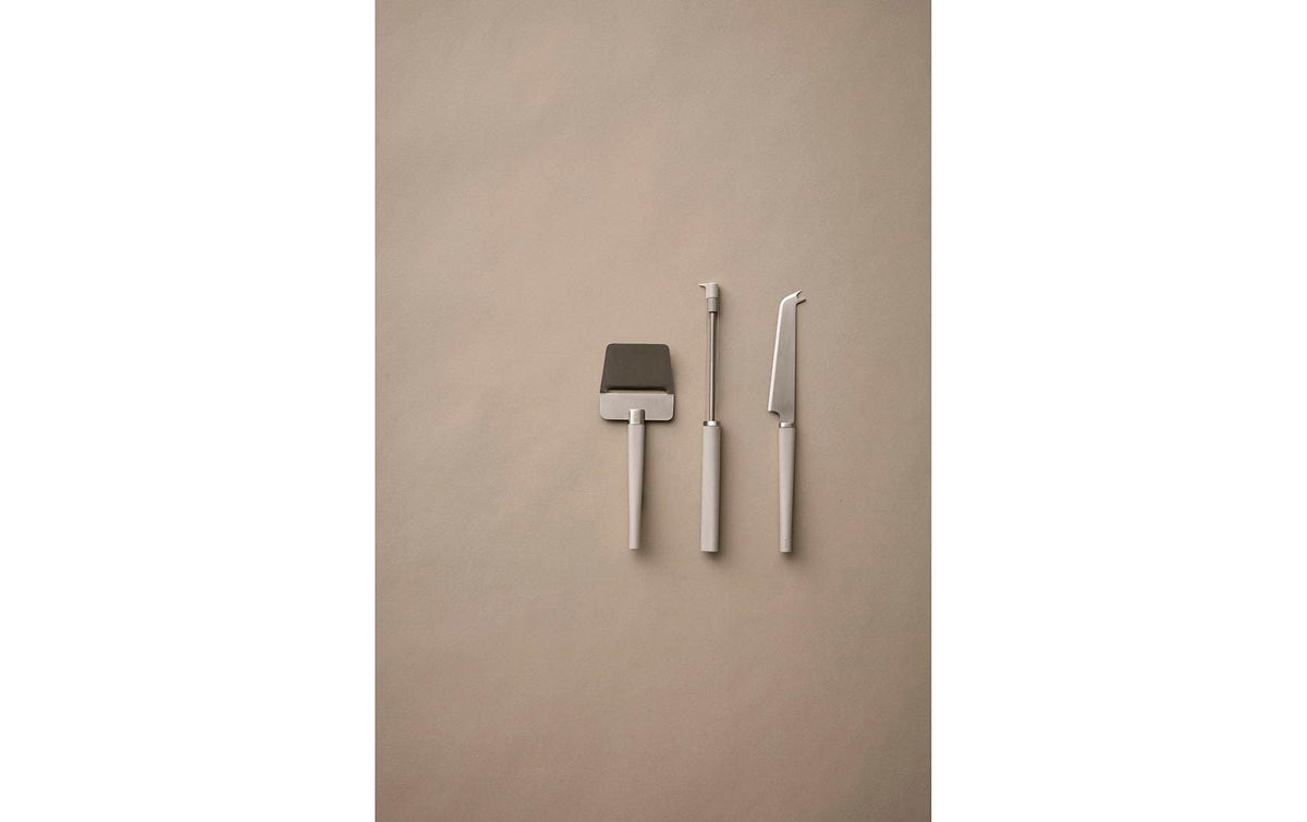 Rosti Käsemesser Set, 3-teilig, 27,4 cm, Edelstahl/Polypropylen (PP), Beige