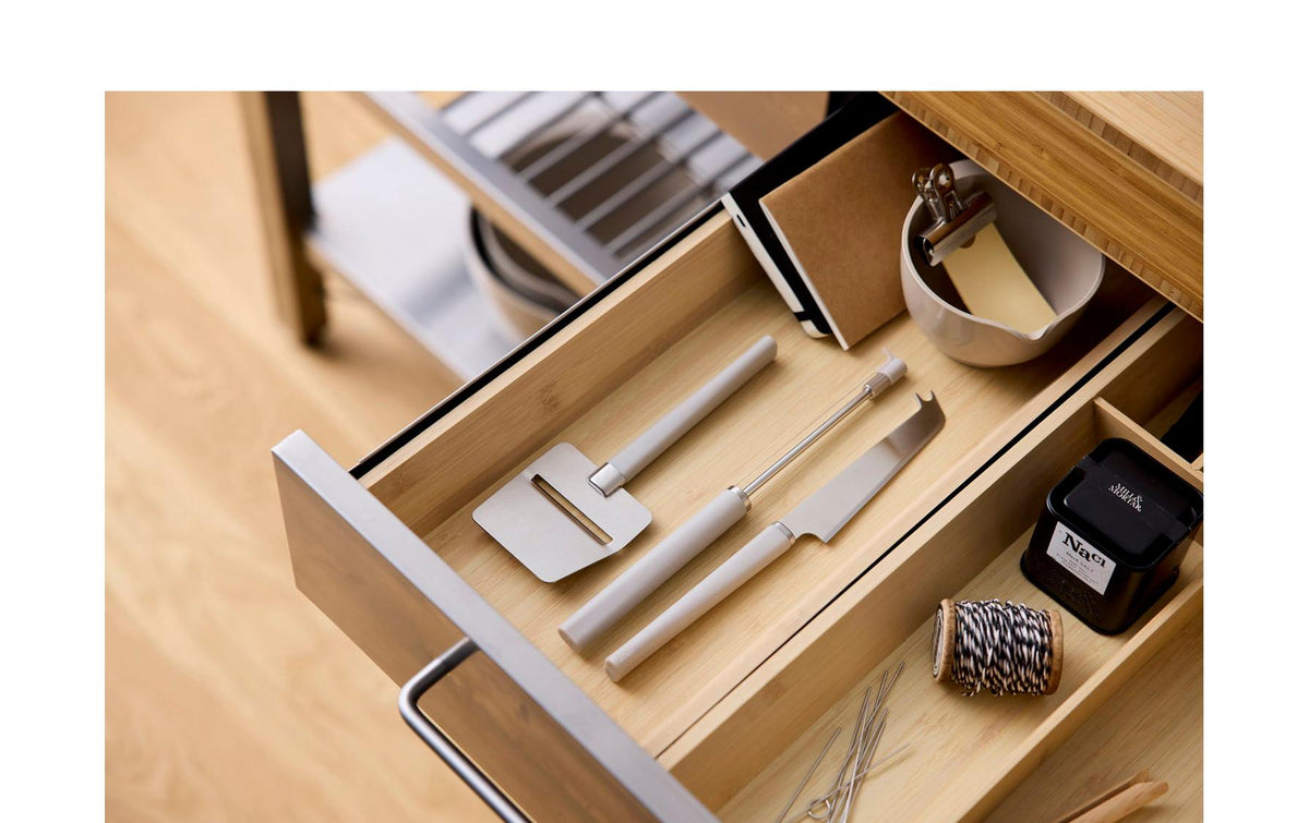 Rosti Käsemesser Set, 3-teilig, 27,4 cm, Edelstahl/Polypropylen (PP), Beige