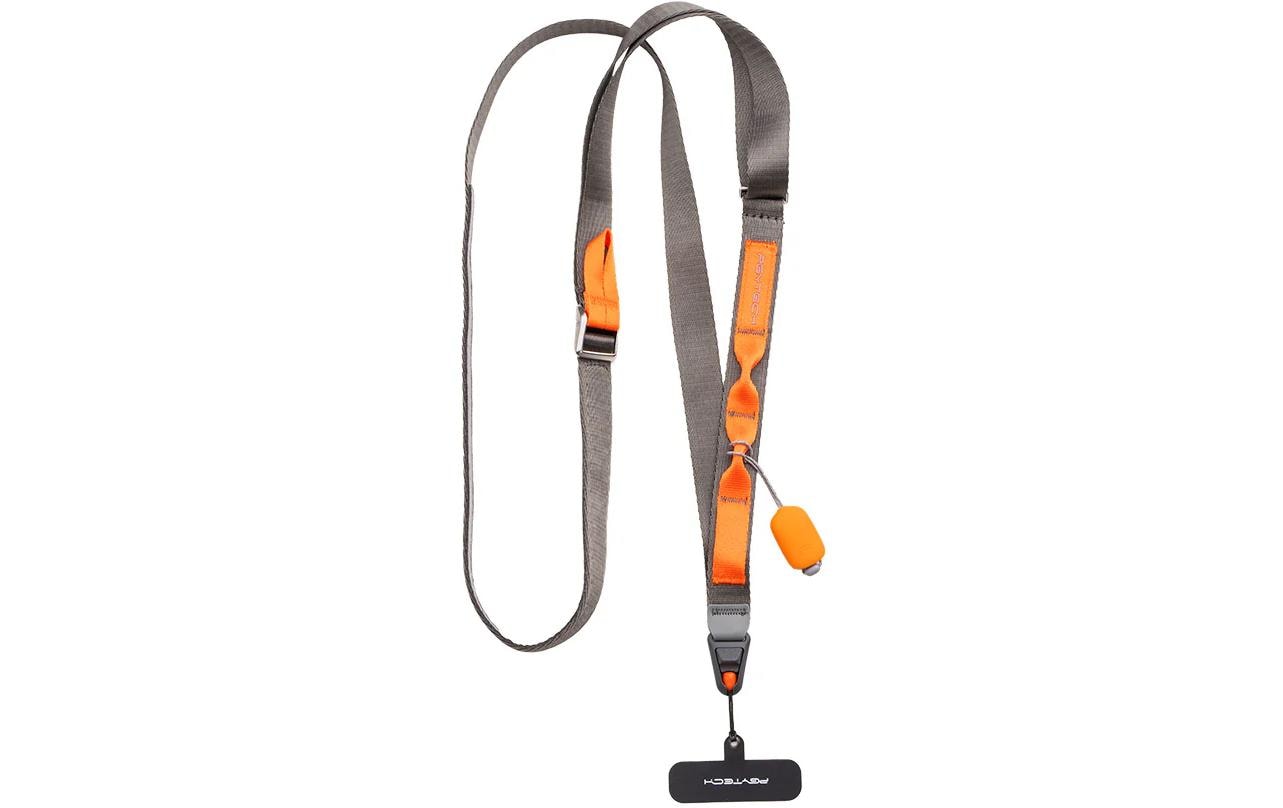 PGYTECH LinkGo Phone Photography Strap – Smartphone-Trageband – Dual Mount, Gurtband – Grau