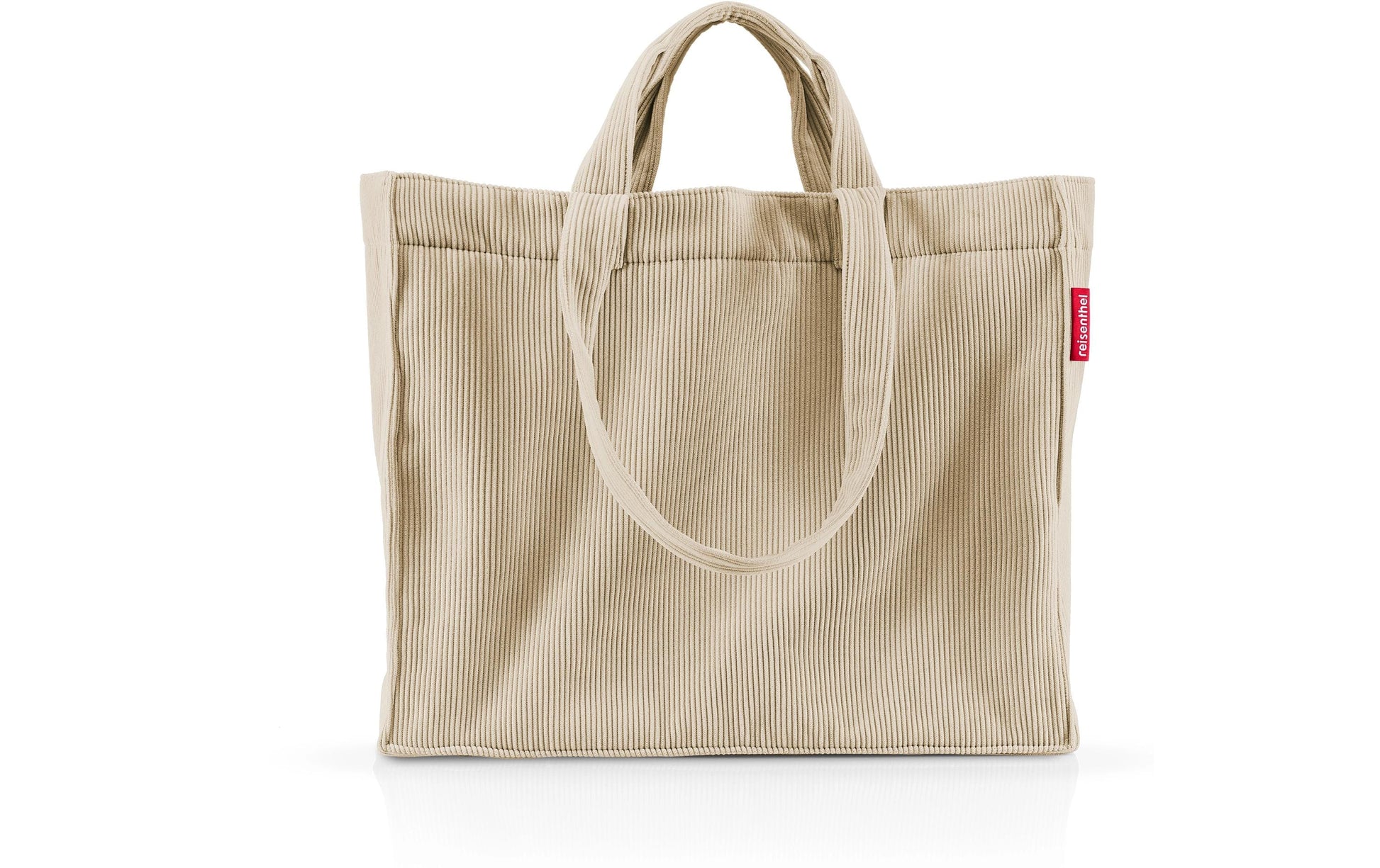 Reisenthel Stofftasche, Polyester, Cord Sand, 470×385×180 mm
