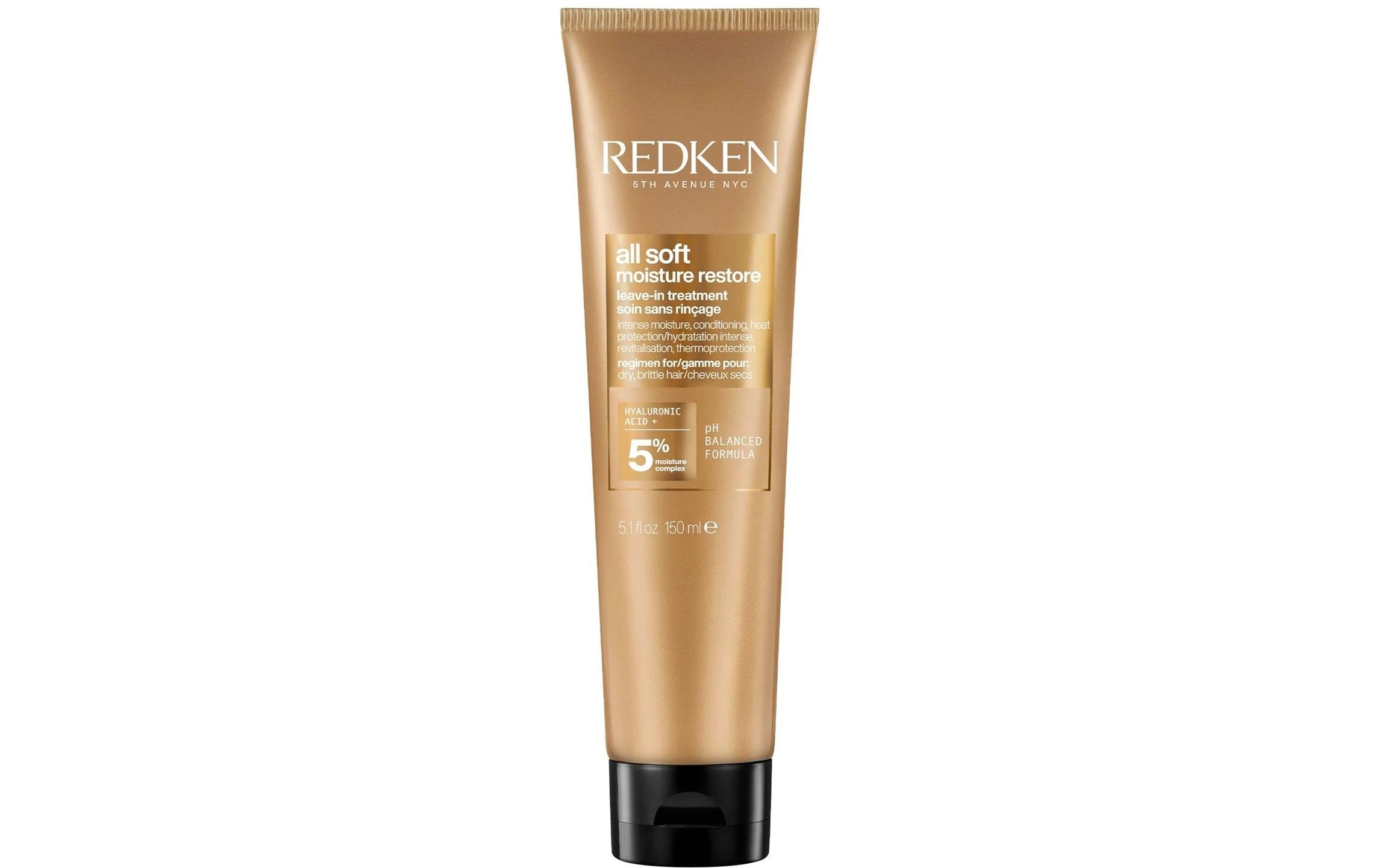 Redken Leave-In All Soft – entwirrend, feuchtigkeitsspendend – 150 ml