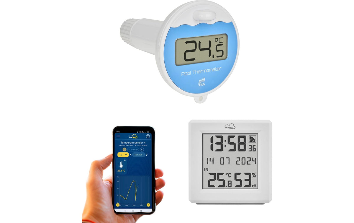 TFA-Dostmann TFA Dostmann TFA.me – Sensor – Temp/Feuchte, Innenbereich
