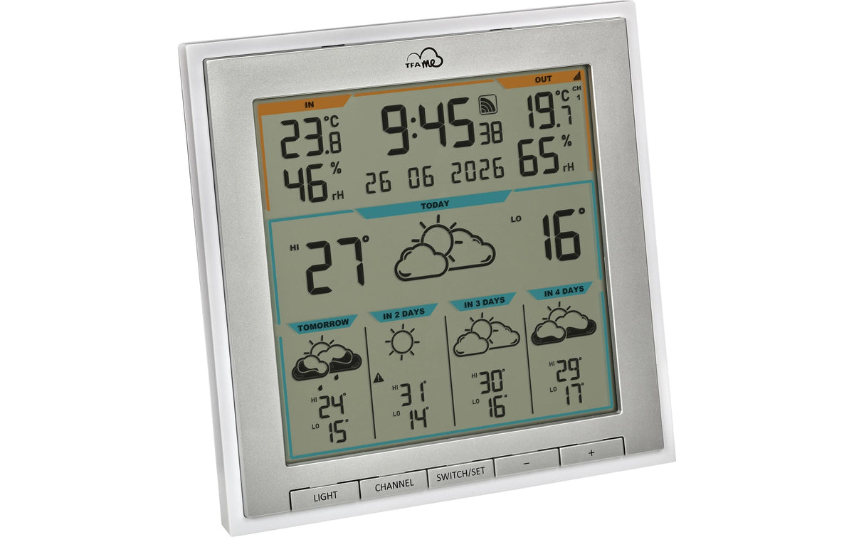 TFA-Dostmann TFA Dostmann ID-08 Temperatur-/Feuchtesensor – WLAN, Innen/Aussen
