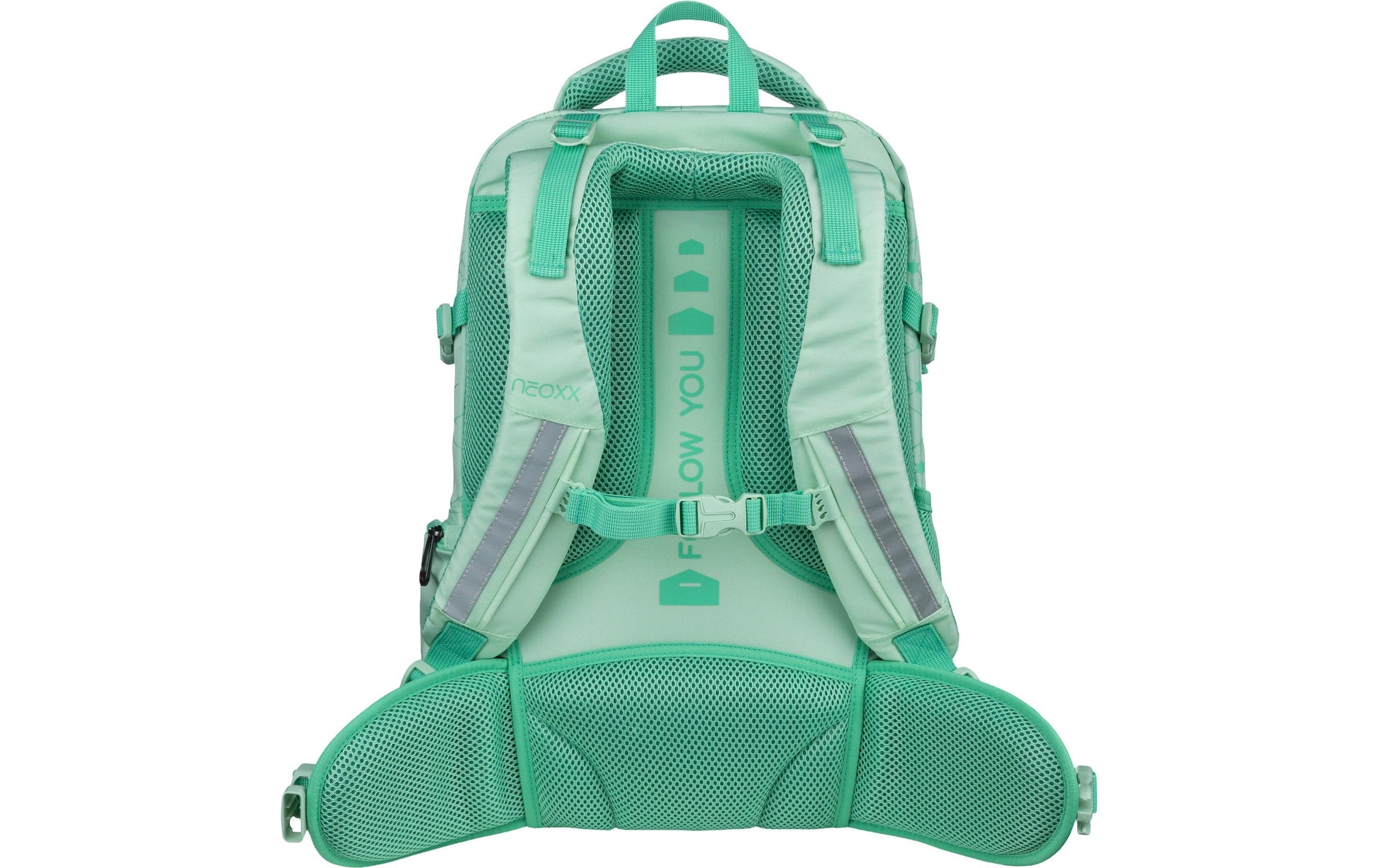 Neoxx Active Pro – Schulrucksack, Mint, 26 l
