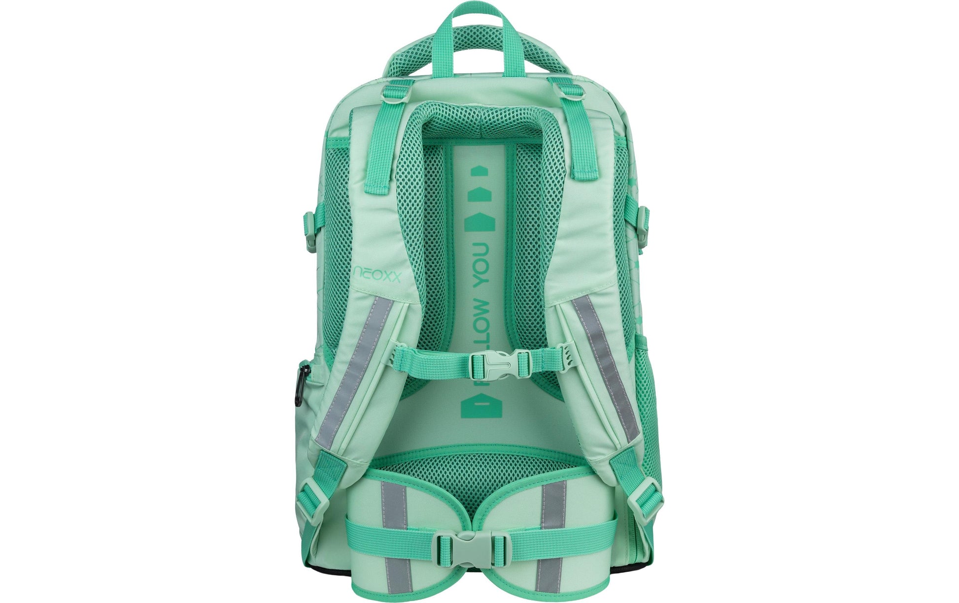 Neoxx Active Pro – Schulrucksack, Mint, 26 l